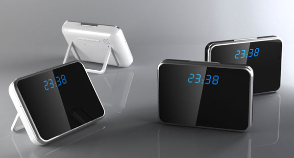 Motion Detection Night Vision Clock Hidden Camera DVR