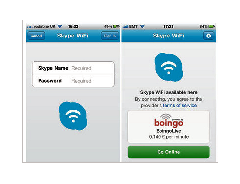 Skype WiFi