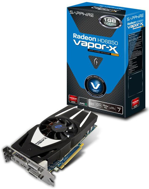 Sapphire Radeon HD 6850 Vapor-X Edition Sapphire Radeon HD 6850 Vapor-X Edition