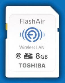 Toshiba 8GB FlashAir SDHC Card