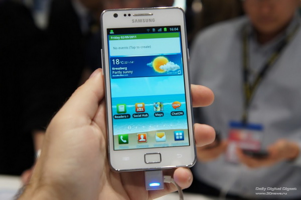 IFA 2011: новинки в павильоне компании Samsung