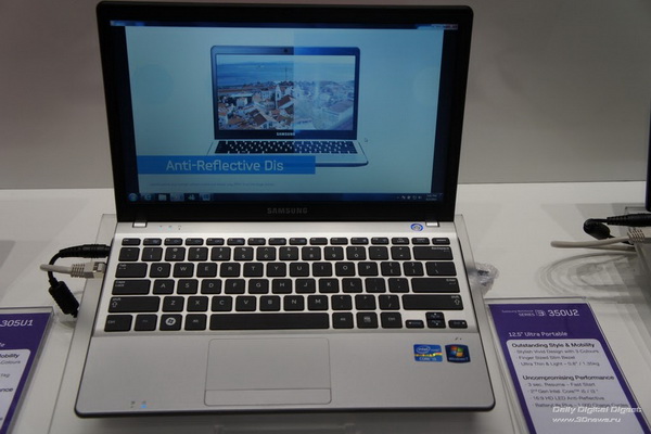 IFA 2011: новинки в павильоне компании Samsung