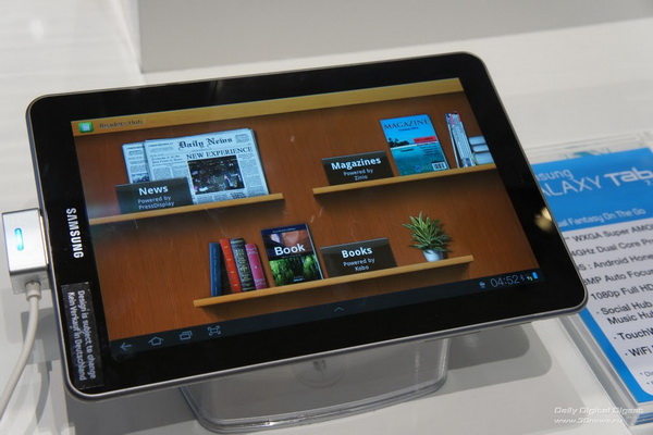 IFA 2011: новинки в павильоне компании Samsung