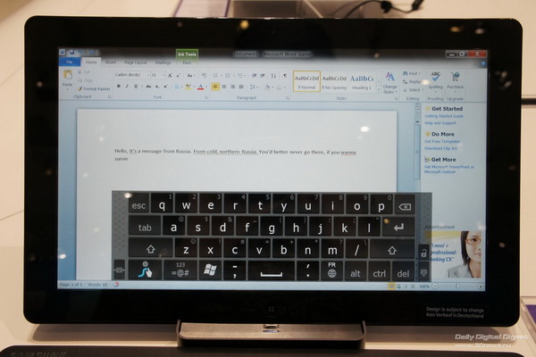 IFA 2011: новинки в павильоне компании Samsung