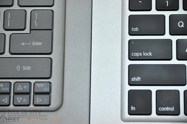MacBook Air ������ Acer Aspire S3