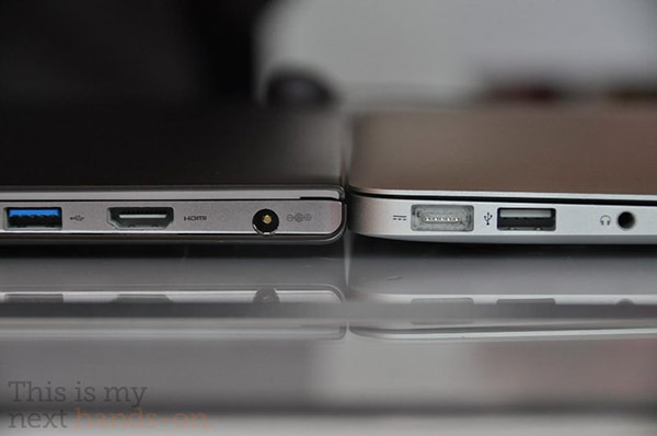MacBook Air ������ Lenovo IdeaPad U300s