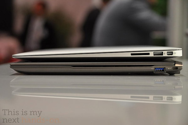 MacBook Air ������ Toshiba Portege Z830
