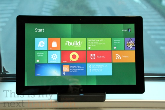 Планшет Samsung Windows 8 для разработчиков