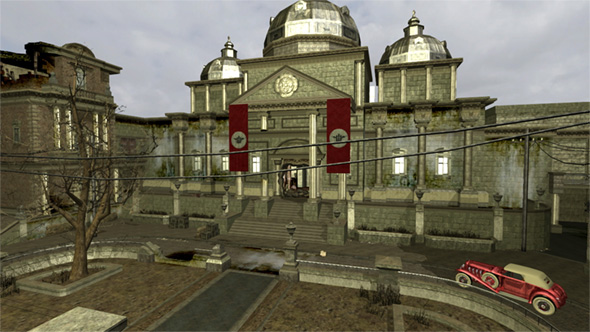 Восемь плат Knights Ferry (Larrabee) и Wolfenstein в 1080p