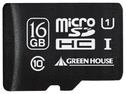 Green House 16GB Class 10 microSDHC Card