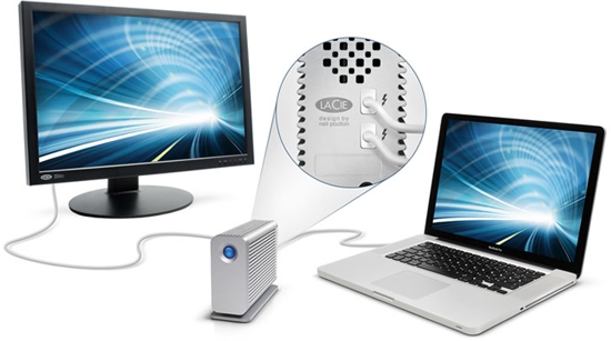LaCie Little Big Disk Thunderbolt Series Hard Drive LaCie Little Big Disk Thunderbolt Series Hard Drive
