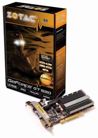 ZOTAC GeForce GT 520 PCI