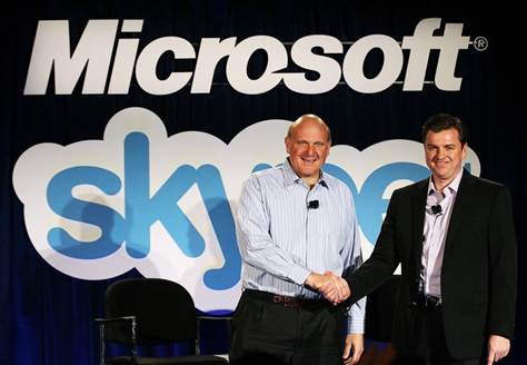 Соглашение Skype с Microsoft