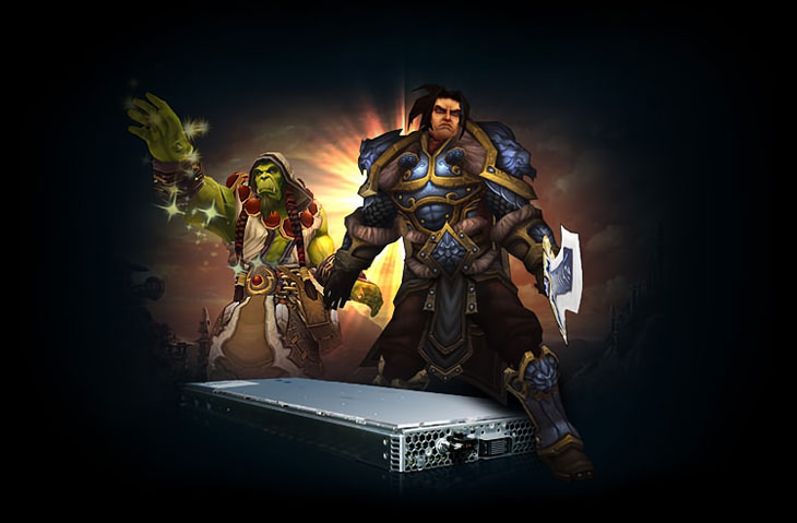   Blizzard Entertainment   - HP BladeSystem