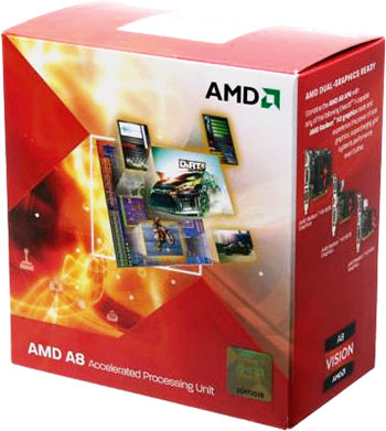Розничная короба с гибридным процессором AMD серии A