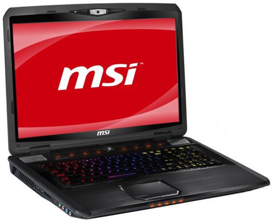 MSI GT780DX – мощный ноутбук для ярых игроманов