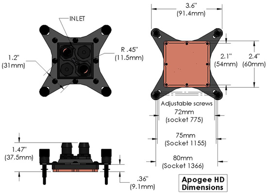 Swiftech Apogee HD