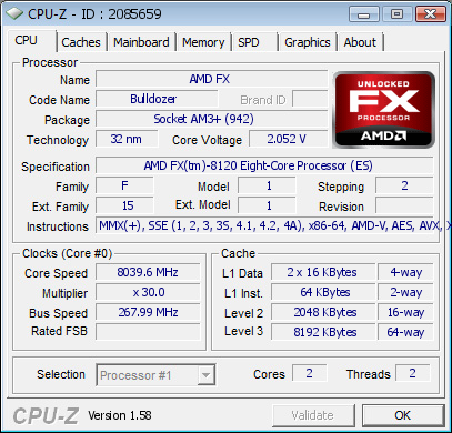 Процессор FX-8120 тоже
		<!--
