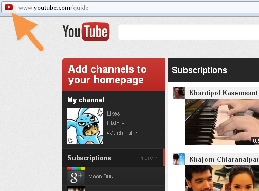 ����� ��������� YouTube