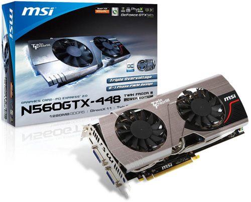 MSI N560GTX-448 Twin Frozr III Power Edition/OC