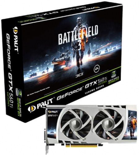Palit GeForce GTX 560 Ti 448 cores 1280MB GDDR5