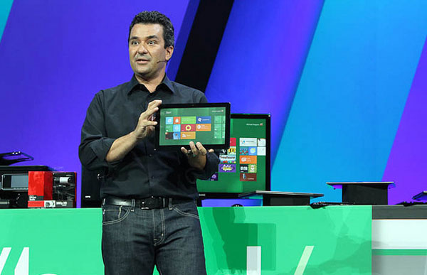 Планшет с Windows 8 на конференции BUILD