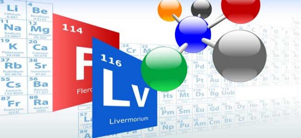 Флеровиум (flerovium, Fl) и ливермориум (livermorium, Lv)