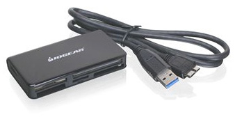 IOGEAR USB 3.0 SD/microSD Card Reader/Writer (GFR304SD)