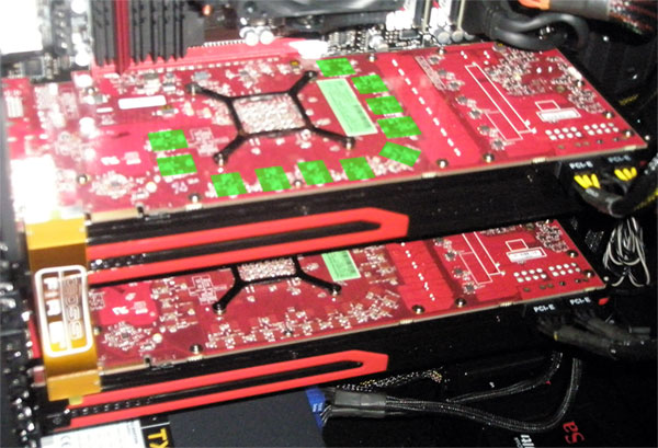 Первые изображения видеокарт Radeon HD 7900 и … тесты