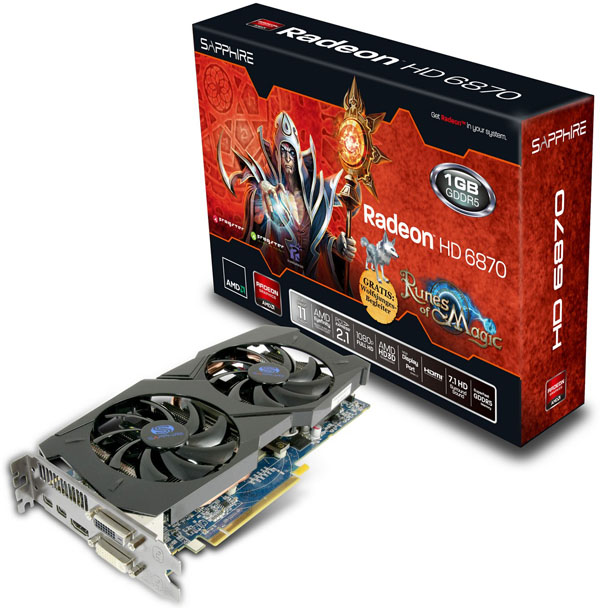 Sapphire Radeon HD 6870 Runes of Magic Edition