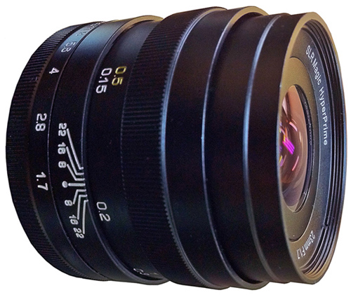 SLR Magic HyperPrime 23mm F1.7