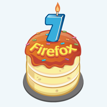 Браузеру Firefox — 7 лет