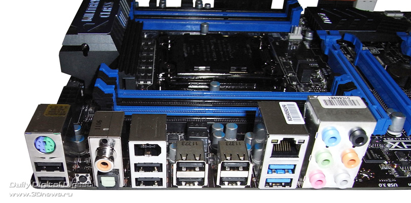 MSI X79A-GD65 (8D) задняя панель