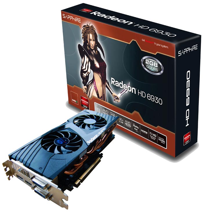 Sapphire Radeon HD 6930 2GB GDDR5