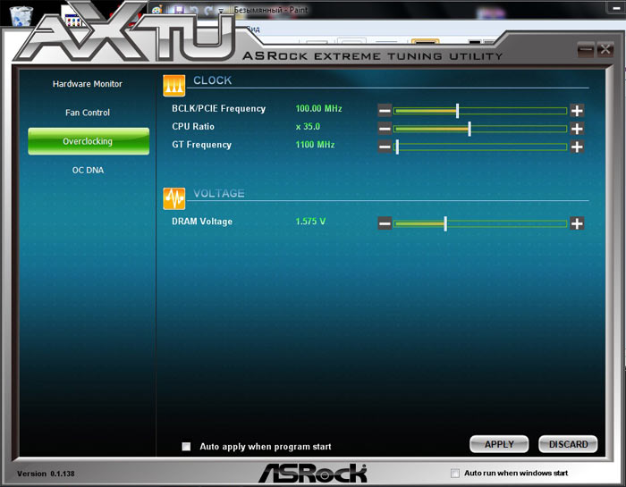 ASRock Z68M-ITX/HT AETU Overclock