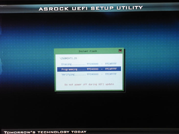 ASRock Z68M-ITX/HT Instant Flash