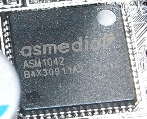 ASRock Z68M-ITX/HT USB3.0 контроллер 1