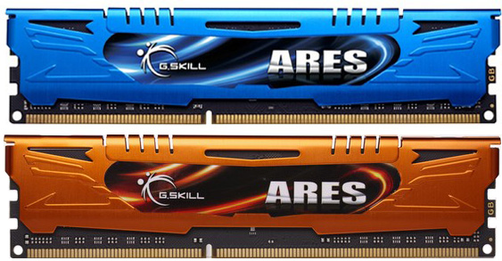 G.Skill Ares Series Low Profile DDR3 Memory Modules