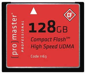ProMaster 128GB Professional CF Card
