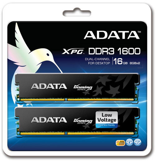 ADATA XPG Gaming Series DDR3-1600
		<!--