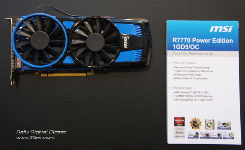 MSI R7770 Power Edition 1GD5/OC