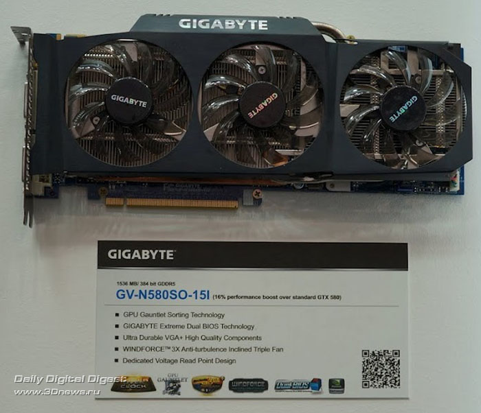 GIGABYTE GV-N580SO-15I
