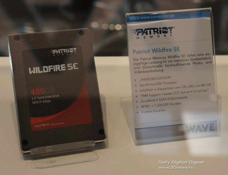 Patriot Wildfire SE SSD