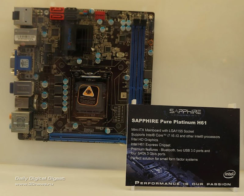 Sapphire PURE Platinum H61