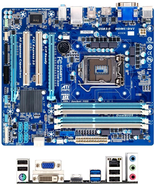 GIGABYTE GA-B75M-D3H