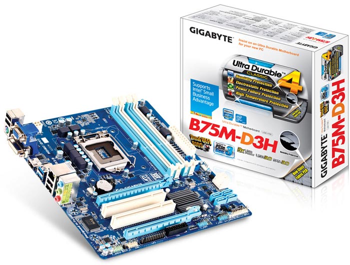 GIGABYTE GA-B75M-D3H