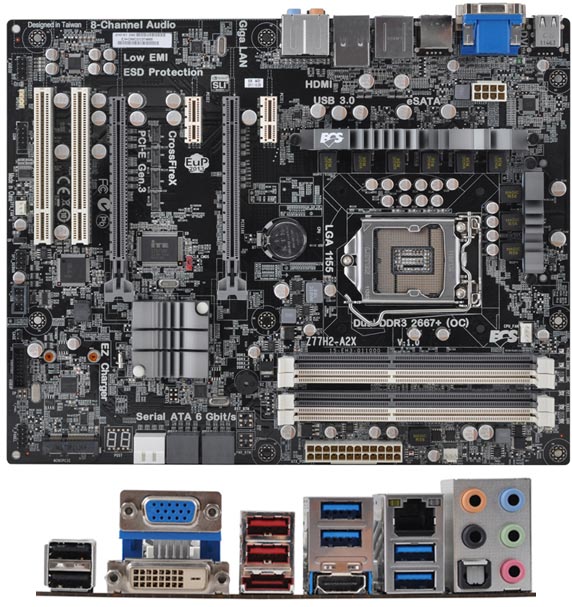 ECS Black Series Z77H2-A2X Deluxe