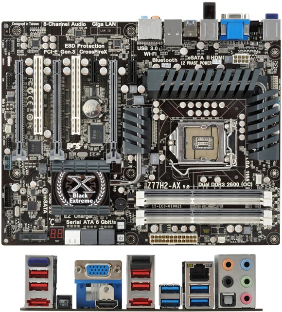 ECS Black Series Z77H2-AX
