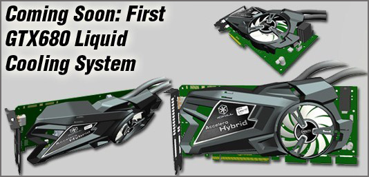 Inno3D GeForce GTX 680 with Accelero Hybrid Cooler