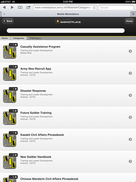 Army Software Marketplace Army Software Marketplace